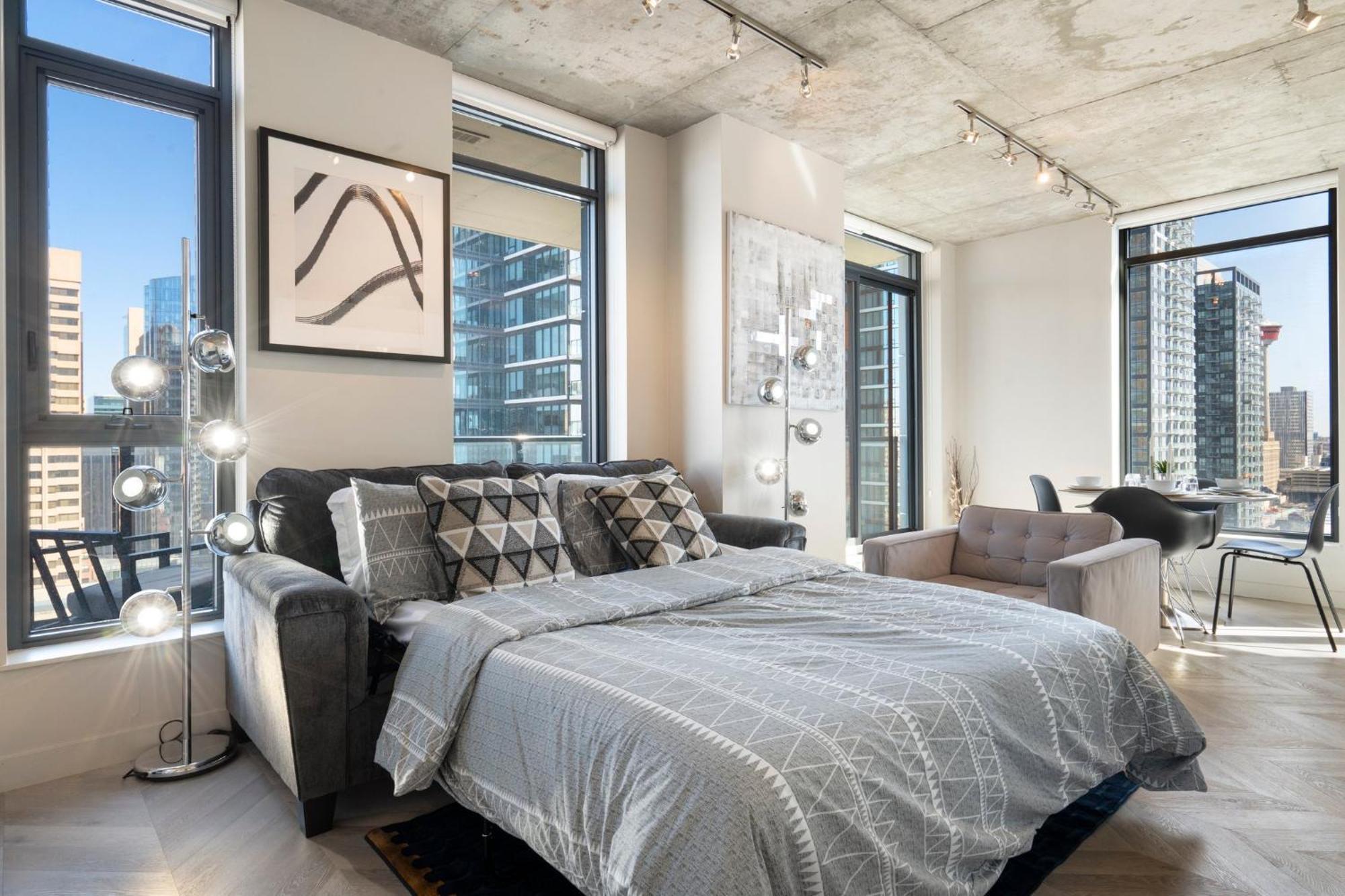 Apartment Downtown Paradise - 2 Beds, 2 Baths With Sofa Bed And Pool *