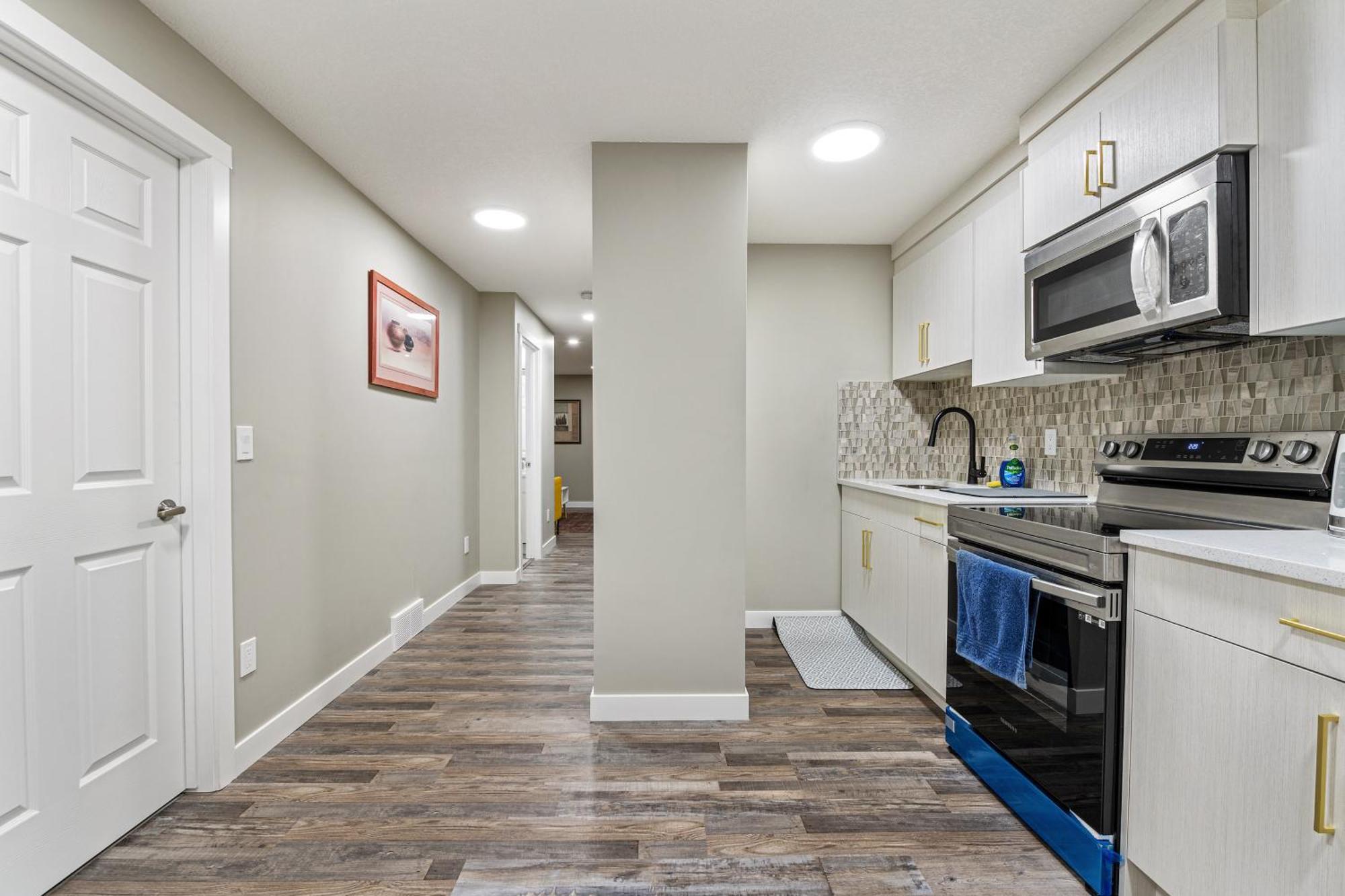 Modern 2 Bedroom Basement Suite, Stove Not Present For Now *