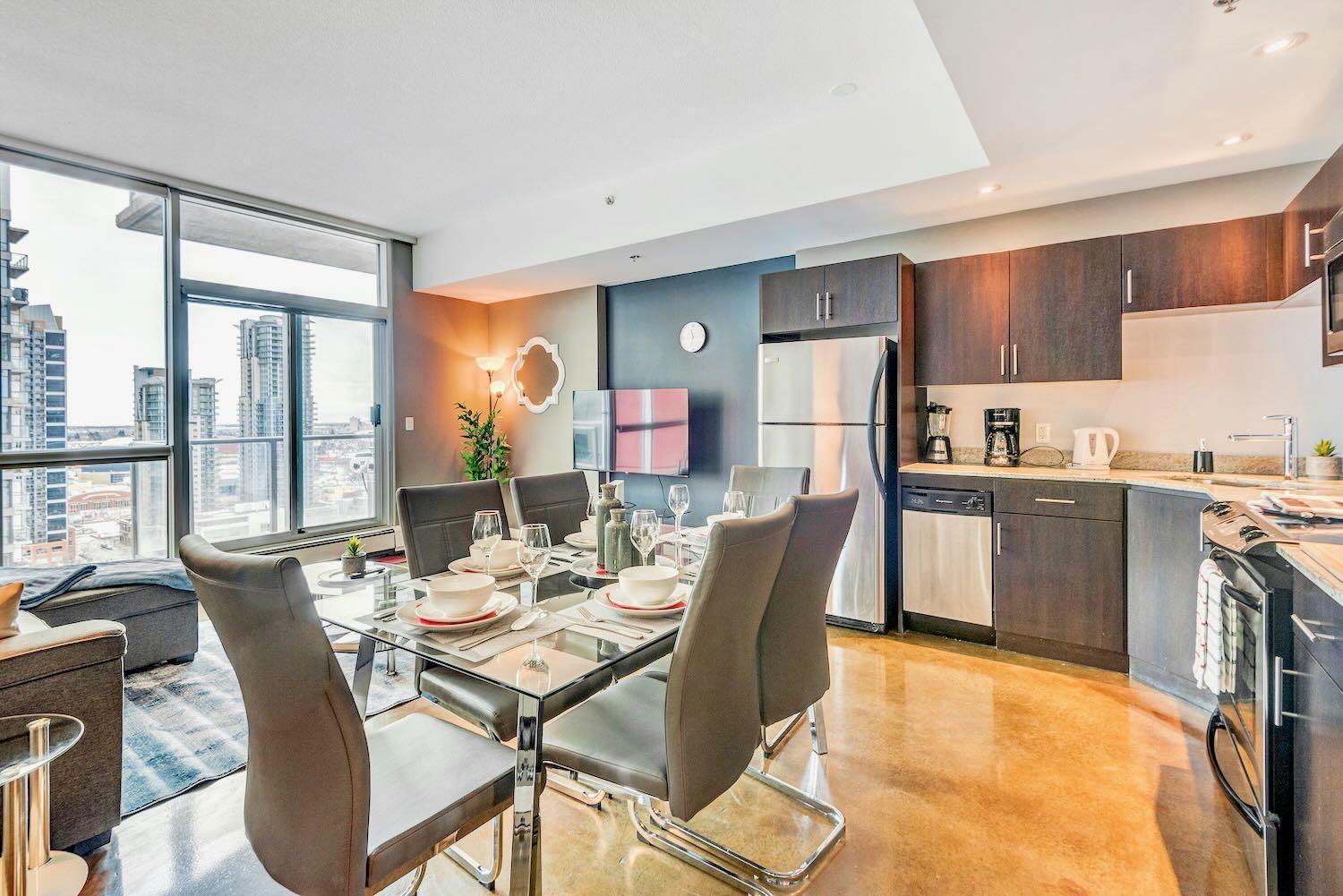 Holiday home Modern 2br - King Bed - Downtown Views Calgary
